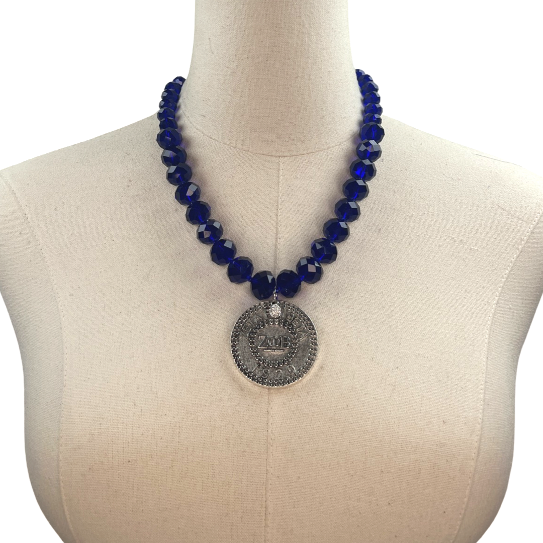 Zeta Ripple Ann Necklace Zeta Necklace Cerese D, Inc. Modern