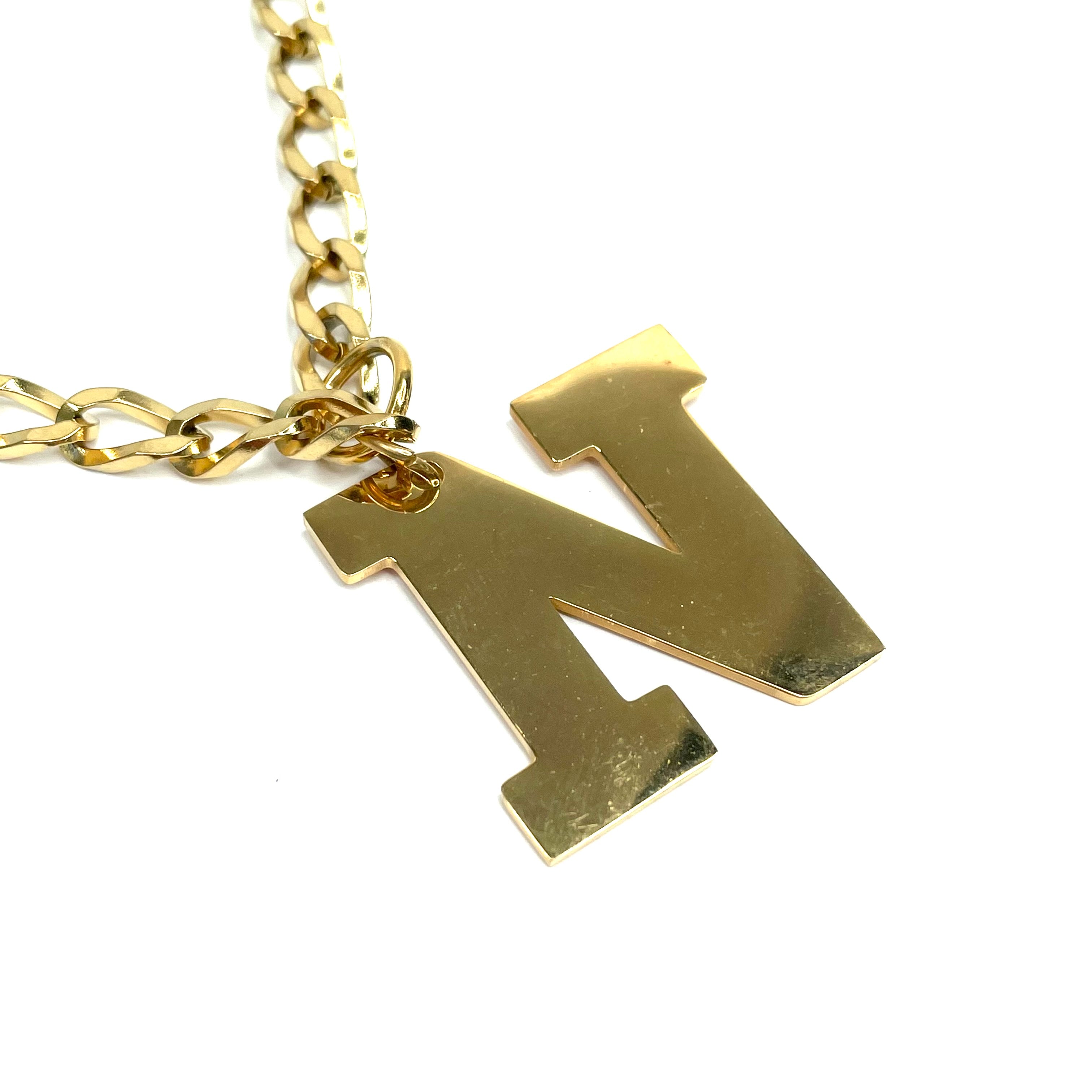 Lettering Legend Necklace Necklaces Cerese D, Inc. Gold N