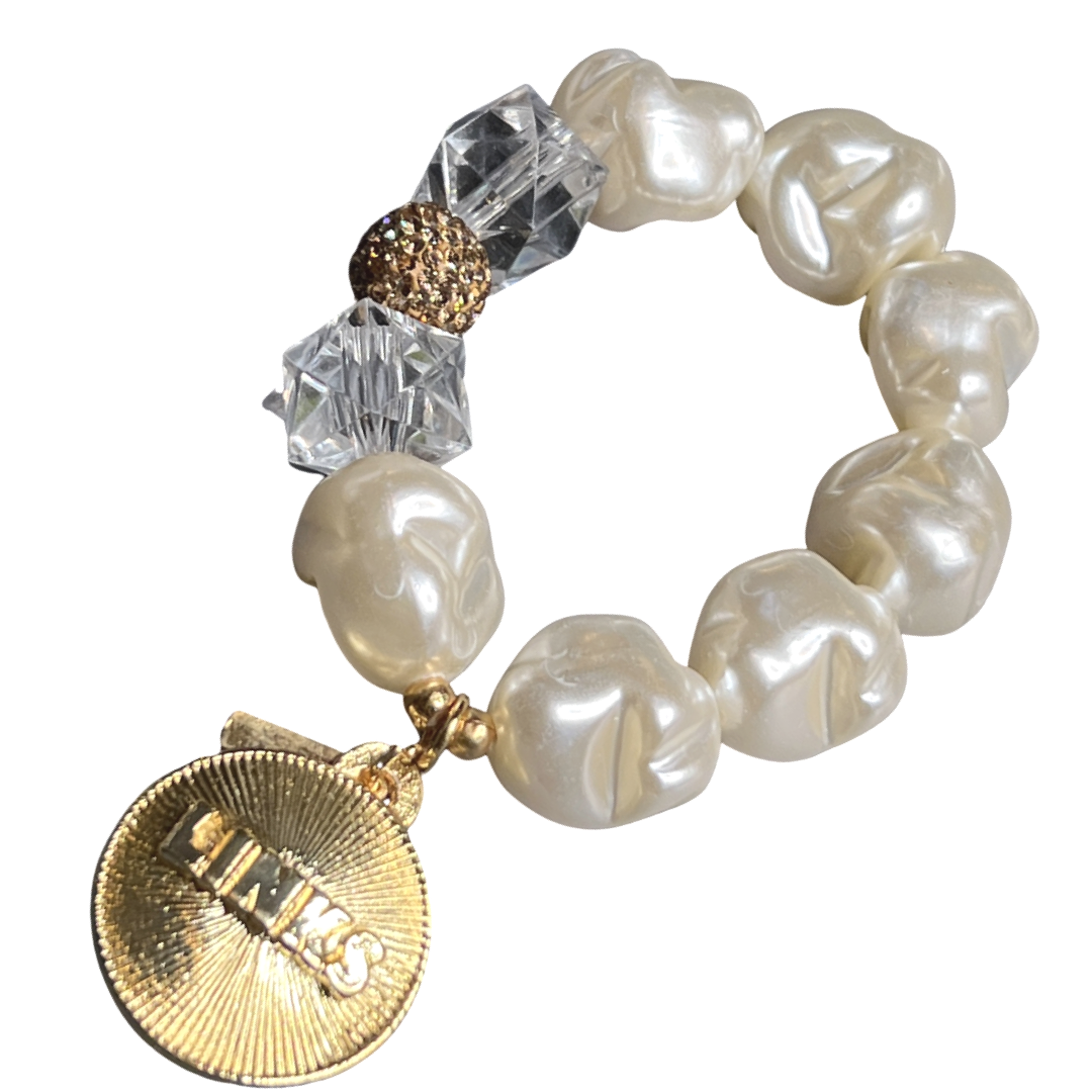 Links Pillow Bracelet LINKS Bracelets Cerese D, Inc. Gold / 7-7.5"