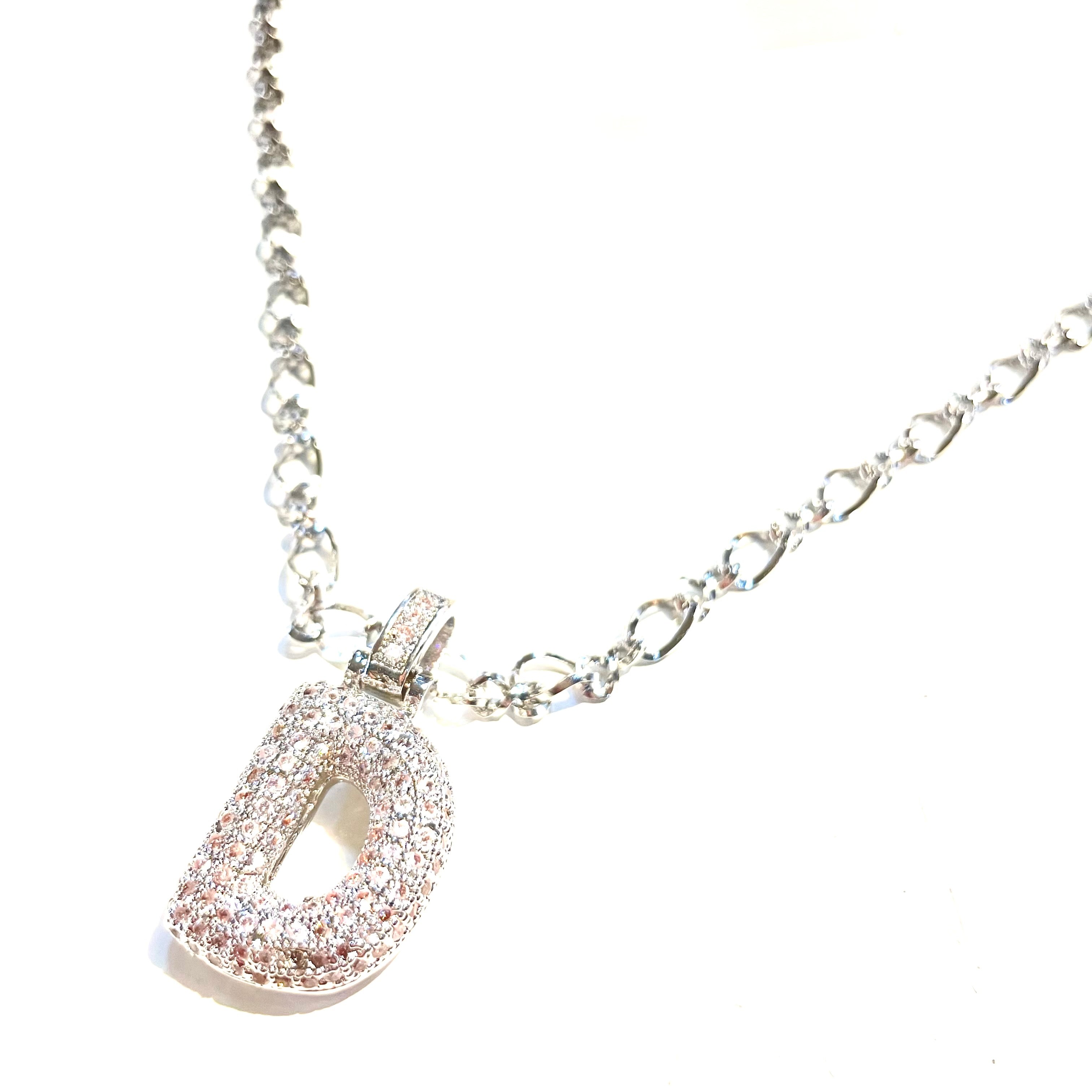 Initial Impression Necklace Necklaces Cerese D, Inc. Silver D