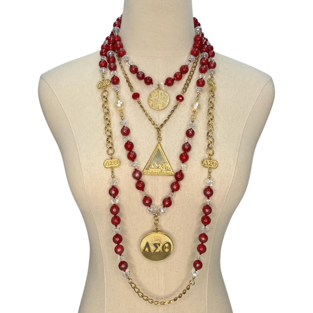 Delta Summertime Necklace DELTA Necklaces Cerese D, Inc. Gold