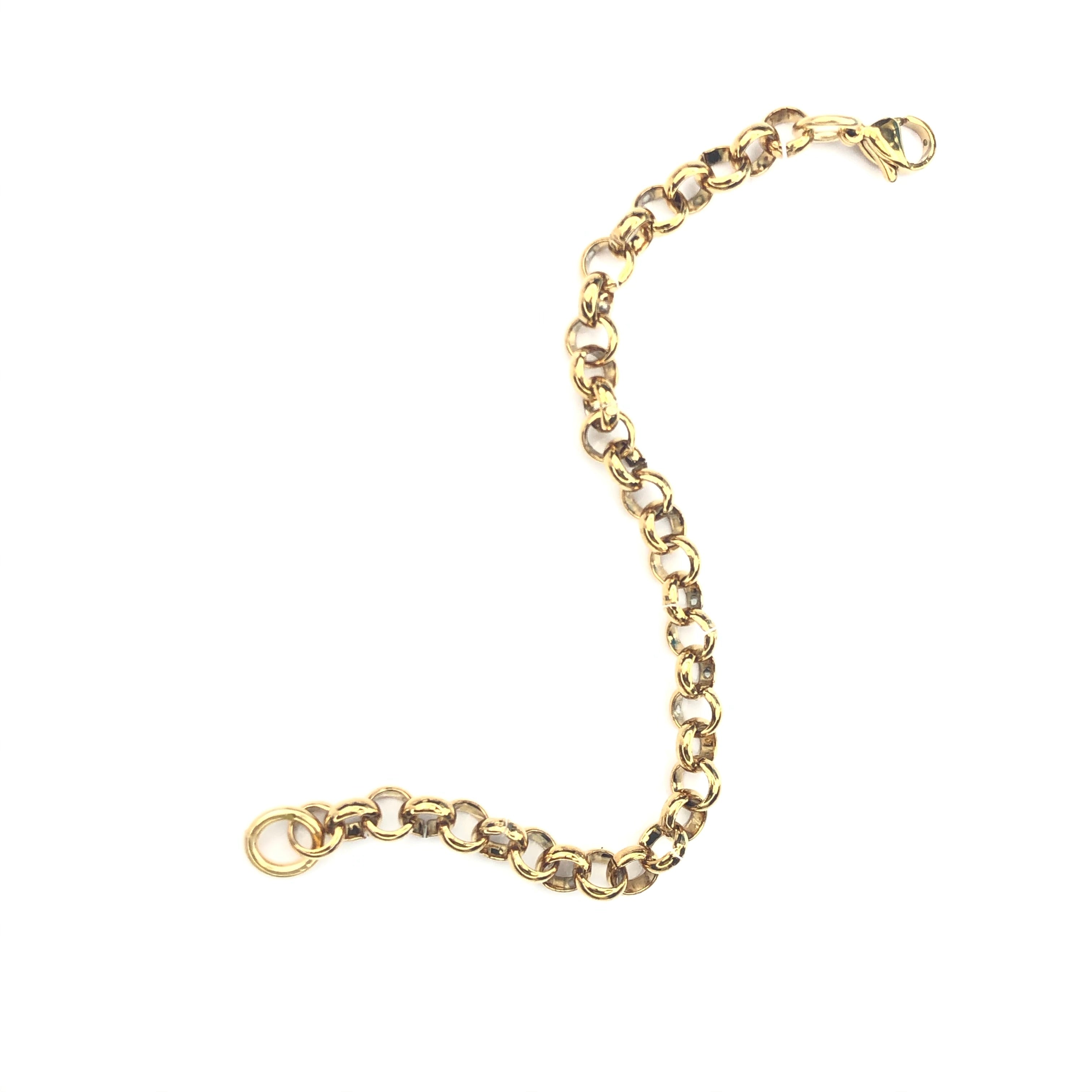 3 Way Extender Extension Chain Cerese D, Inc. Gold