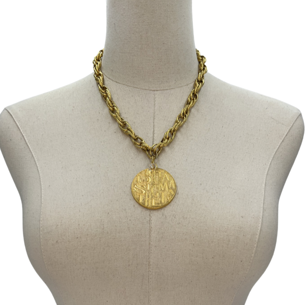 Delta Classic Rope Necklace DELTA Necklaces Cerese D, Inc. Gold Funky