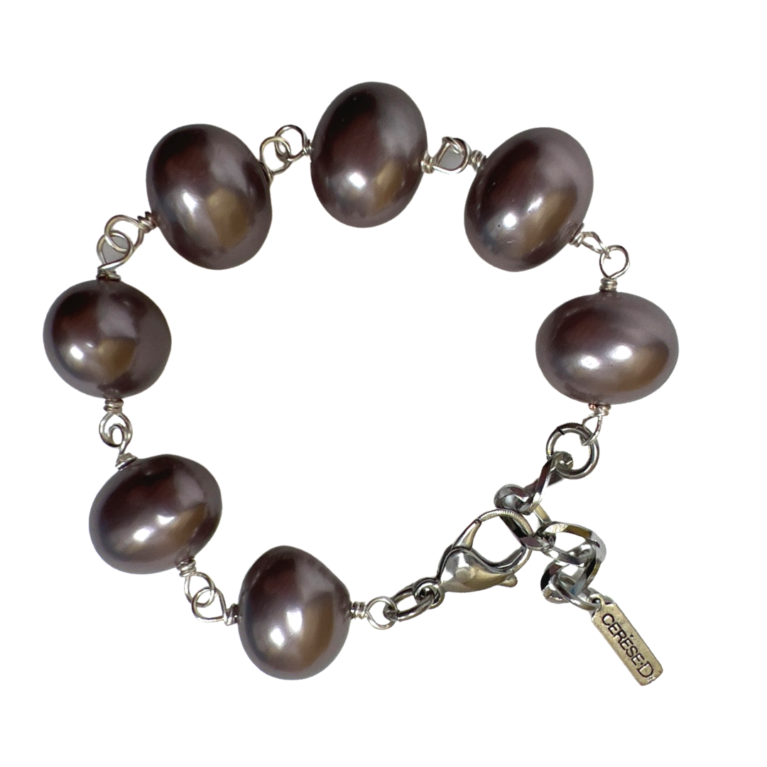 Ravishing Pearl Bracelets Bracelets Cerese D, Inc. Option D