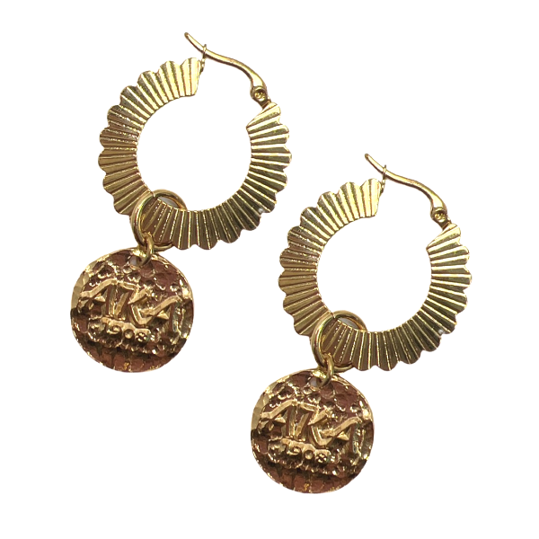 AKA Aral Hoop Earrings AKA Earrings Cerese D, Inc.