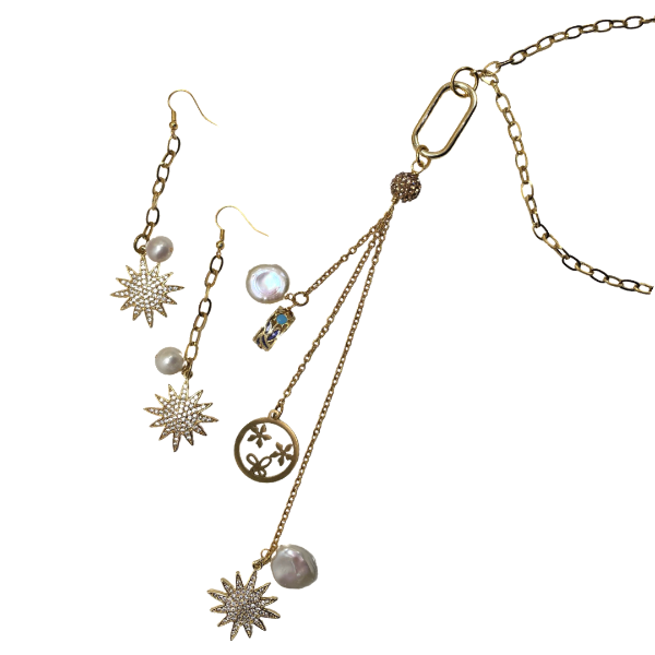 Dazzling Goldie Necklace Set Closet Sale Cerese D, Inc.