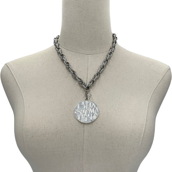 Delta Classic Rope Necklace DELTA Necklaces Cerese D, Inc. Silver Funky