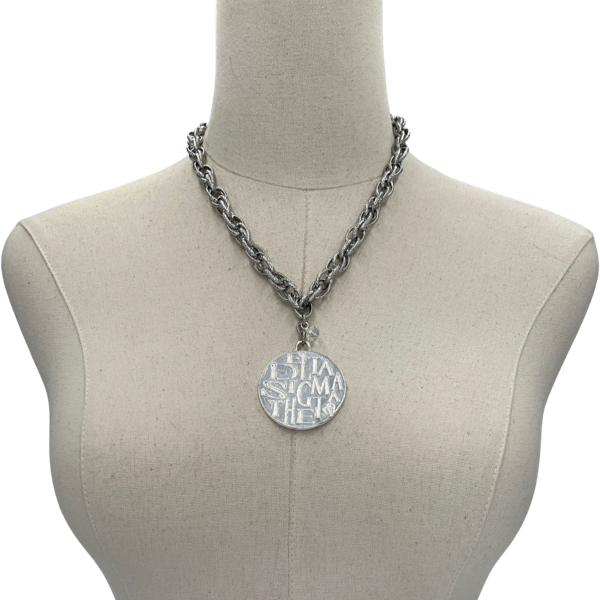 Delta Classic Rope Necklace DELTA Necklaces Cerese D, Inc. Silver Funky 