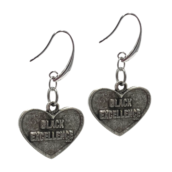 Simple Pleasures Earrings Black Excellence Cerese D, Inc. Silver