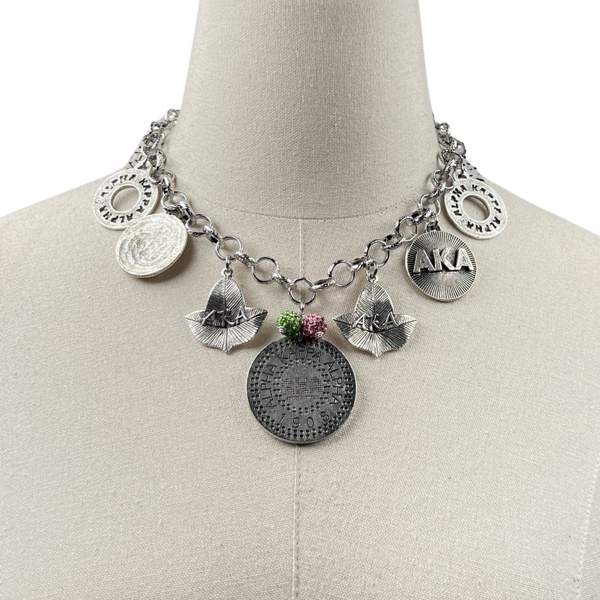 AKA Charmed Necklace AKA Necklaces Cerese D, Inc. Silver