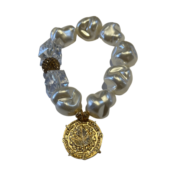 AKA Pillow Bracelet AKA Bracelets Cerese D, Inc. Gold 7-7.5"