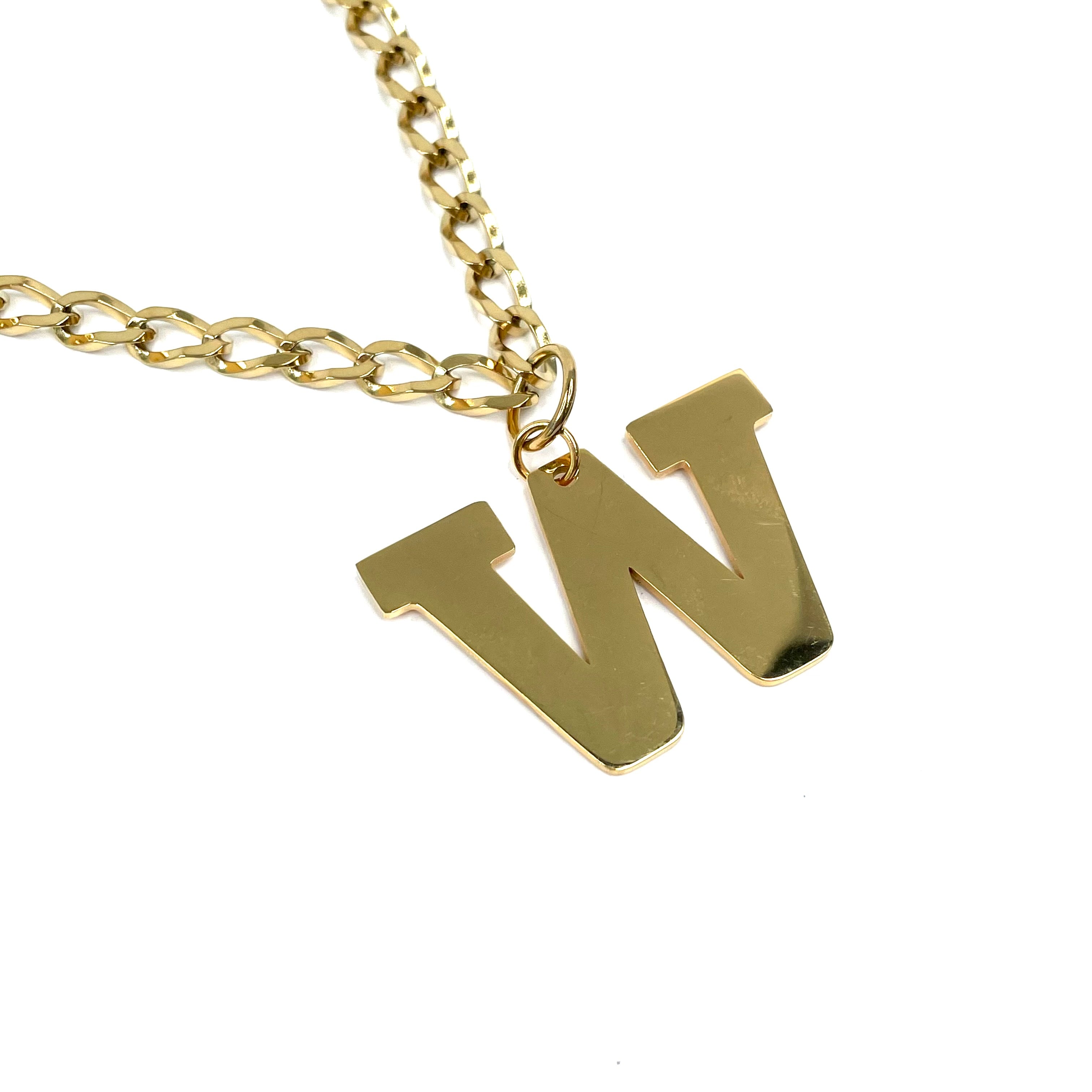 Lettering Legend Necklace Necklaces Cerese D, Inc. Gold W