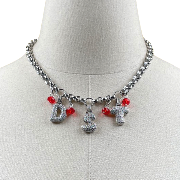 C14831 Delta DELTA Necklaces Cerese D, Inc. Silver