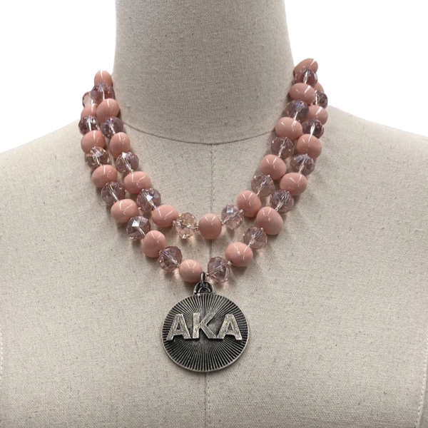 AKA Rosamel Necklace Set AKA Necklaces Cerese D, Inc. Silver