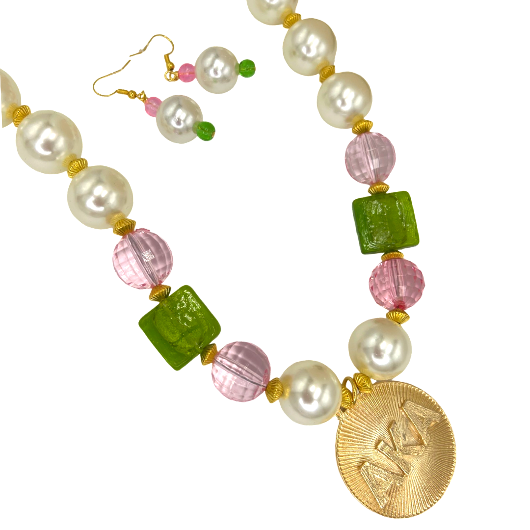 AKA Ready Necklace AKA Necklaces Cerese D, Inc. Gold Style A