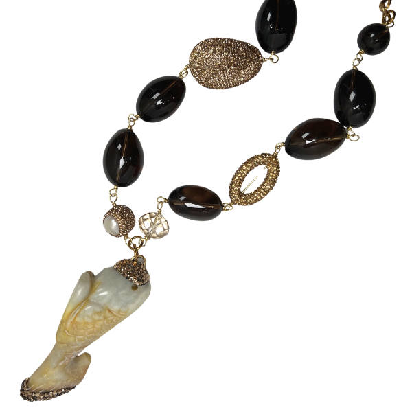 Jazlyn Whale Necklace OOAK Cerese D, Inc.