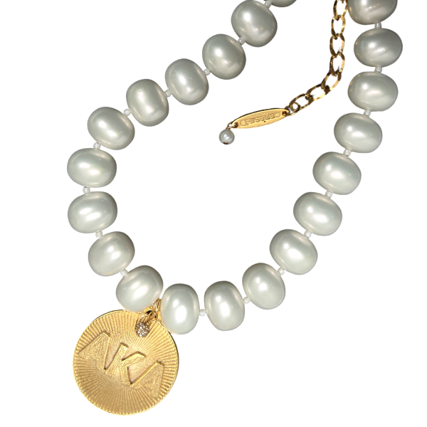 AKA Classic Pearl Single Necklace AKA Necklaces Cerese D Jewelry