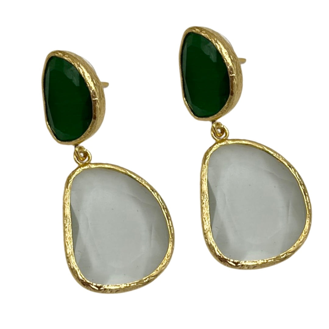 Valley Green Earrings Earrings Cerese D, Inc.