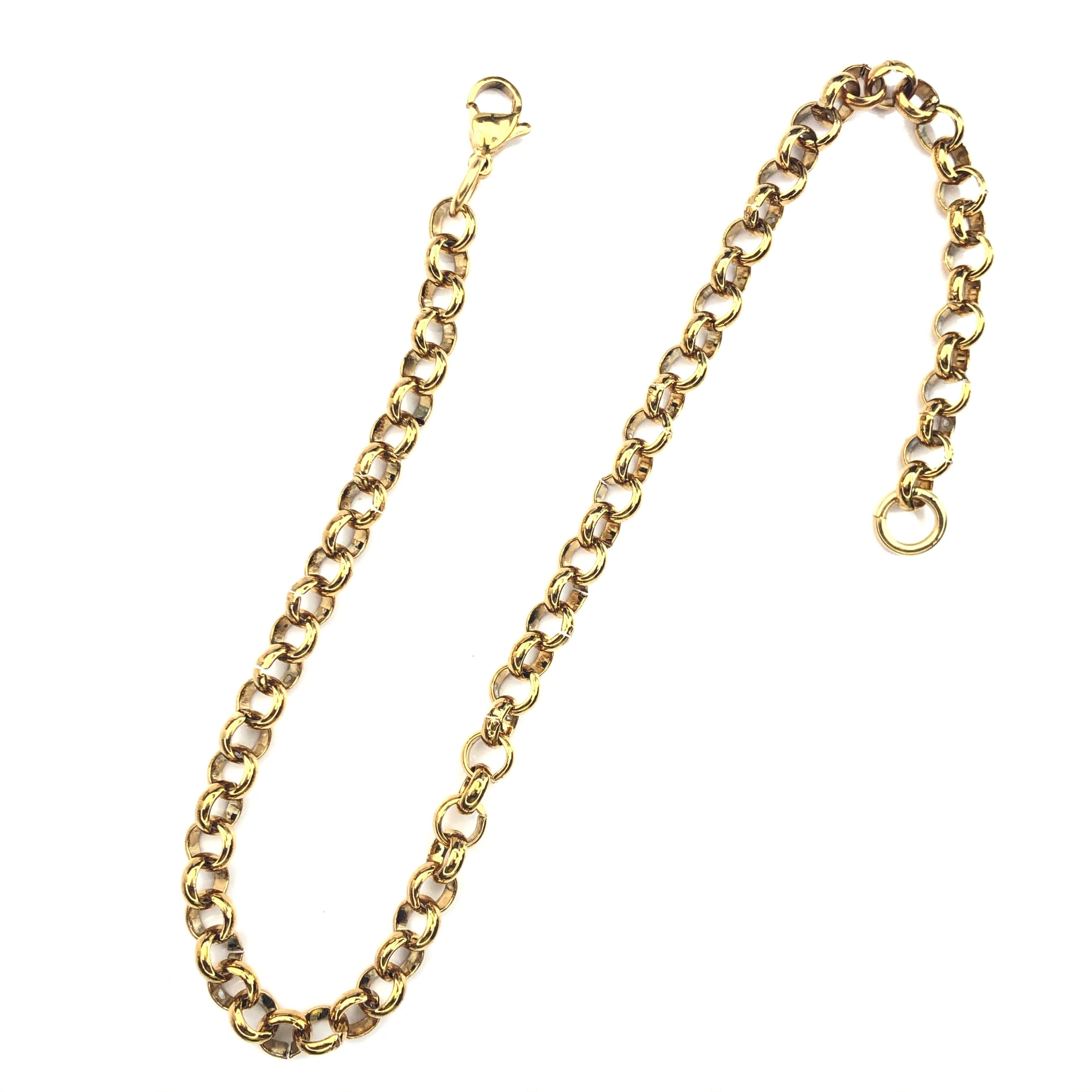 EXT13927 Small 12" Extension Chain Cerese D, Inc. Gold