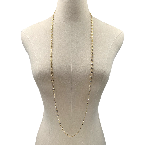 Agatha Dazzling Crystal Rhinestone Necklace Necklaces Cerese D, Inc.