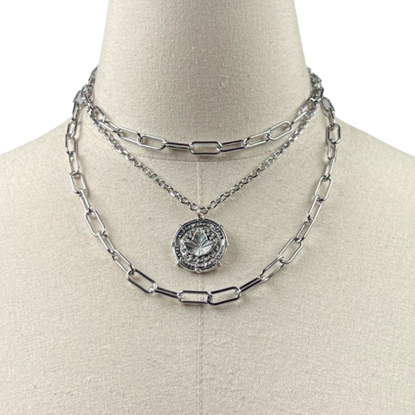 AKA Alluring Ivy Paper Clip Necklace Set AKA Necklaces Cerese D, Inc.