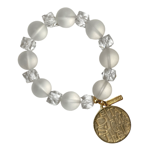 Delta Fortitude Clear DELTA Necklaces Cerese D Jewelry Option B Bracelet Gold