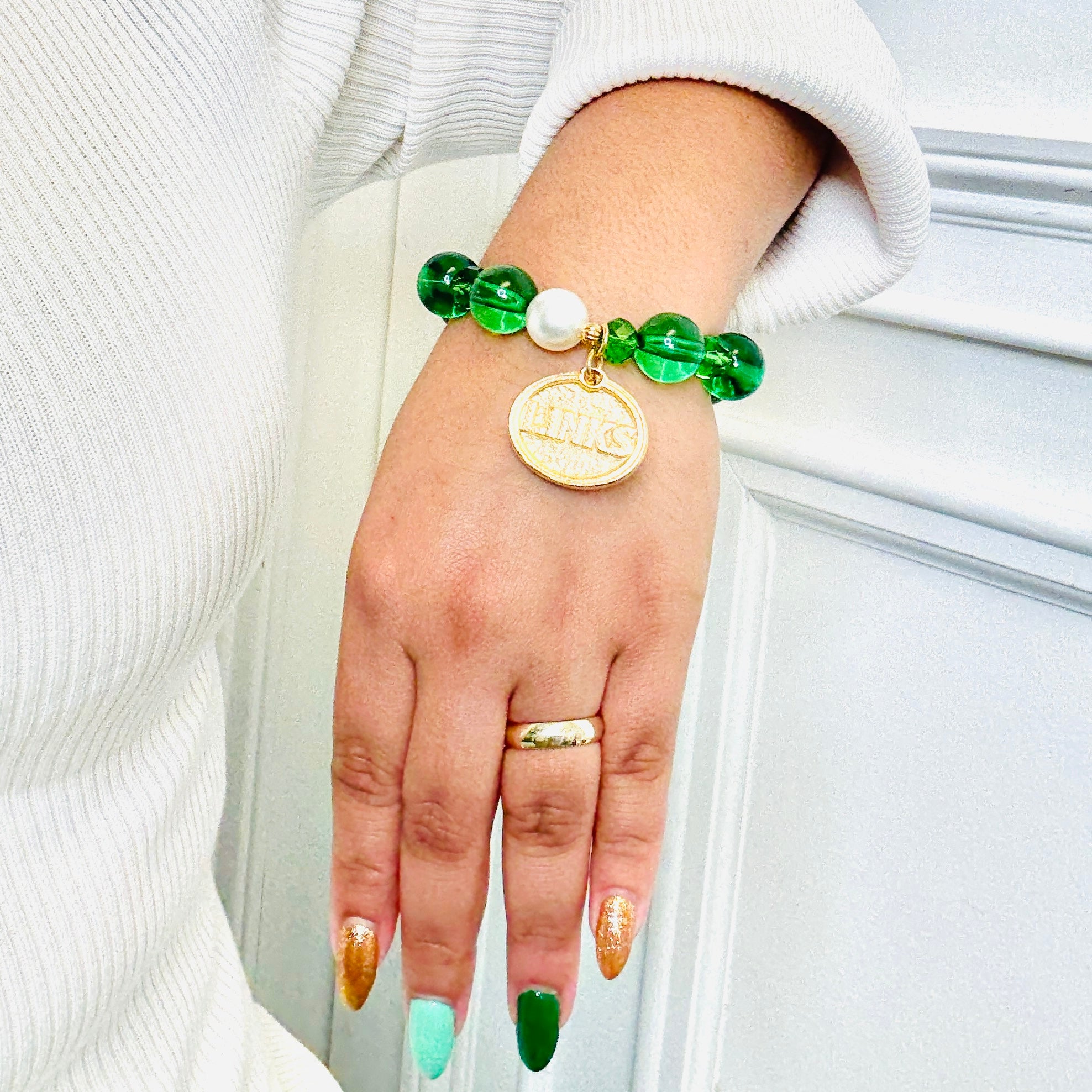 Links Minted Bracelet