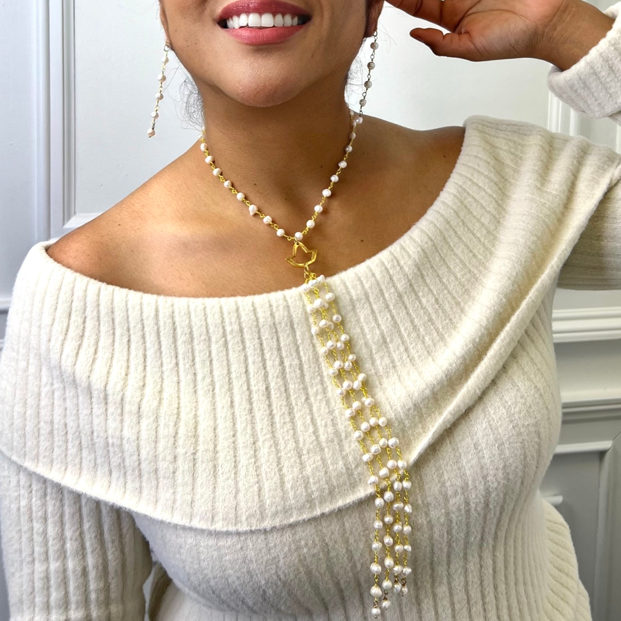 AKA Segovia Tassel Necklace