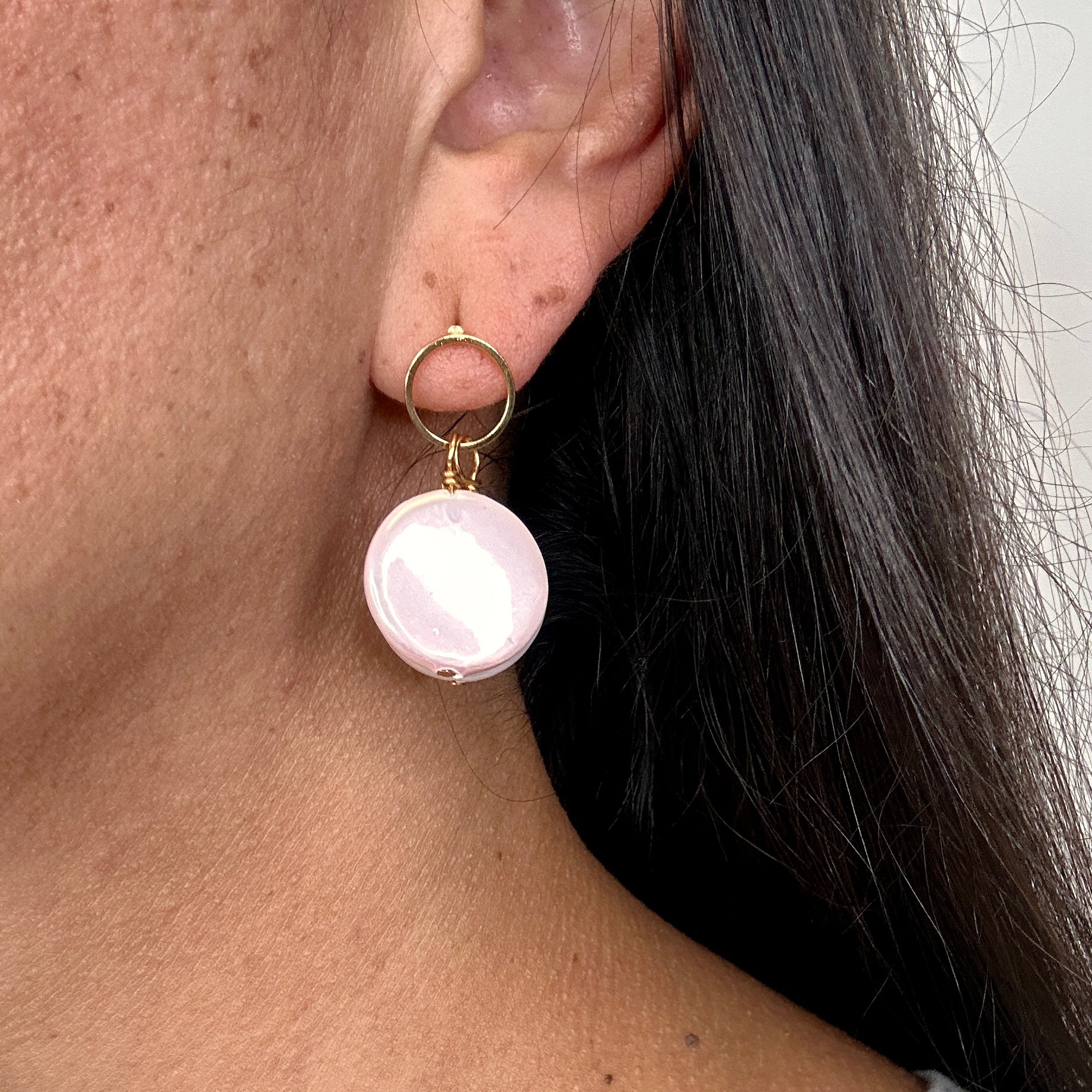 Pink Tint Earrings