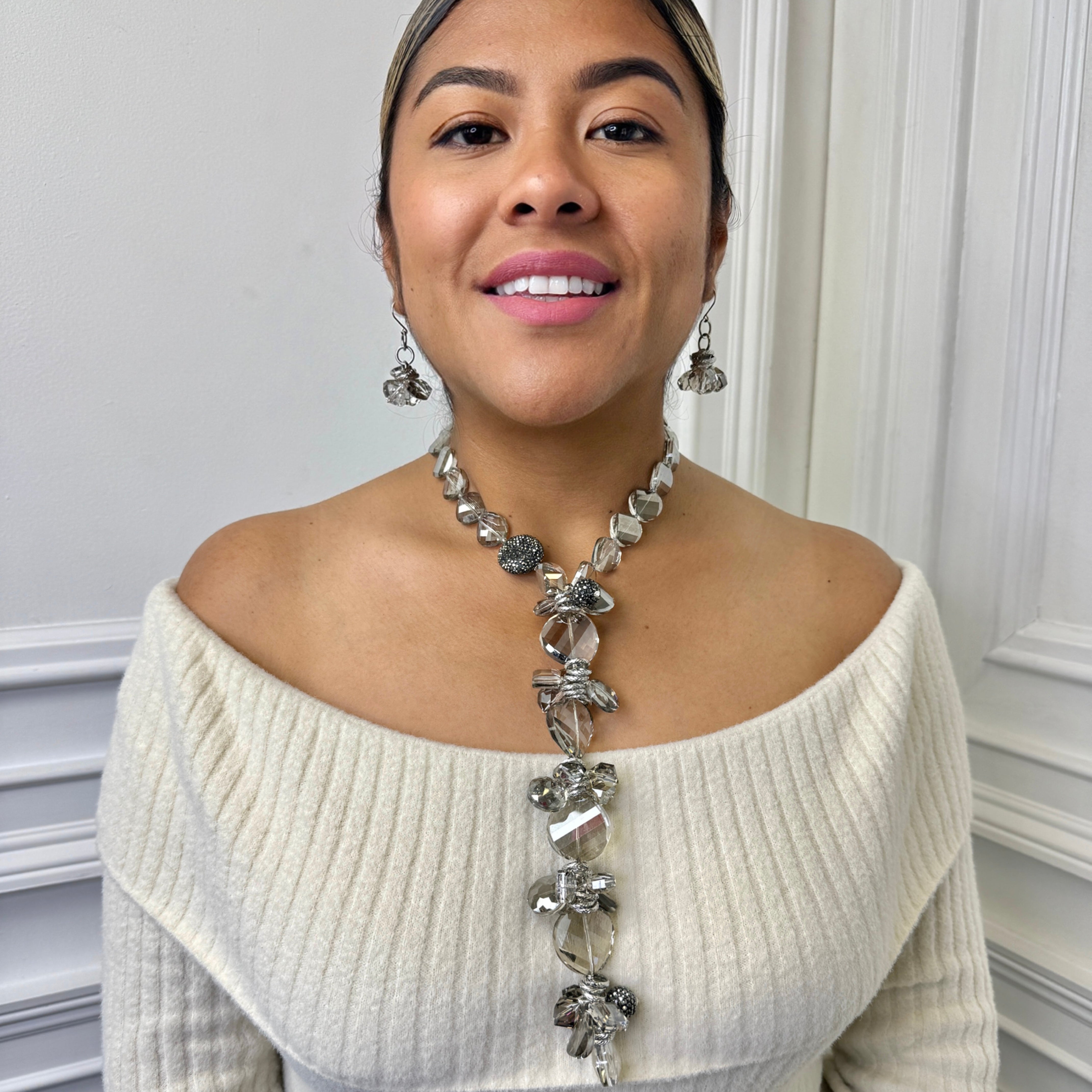 Small Shadow Bolden Necklace