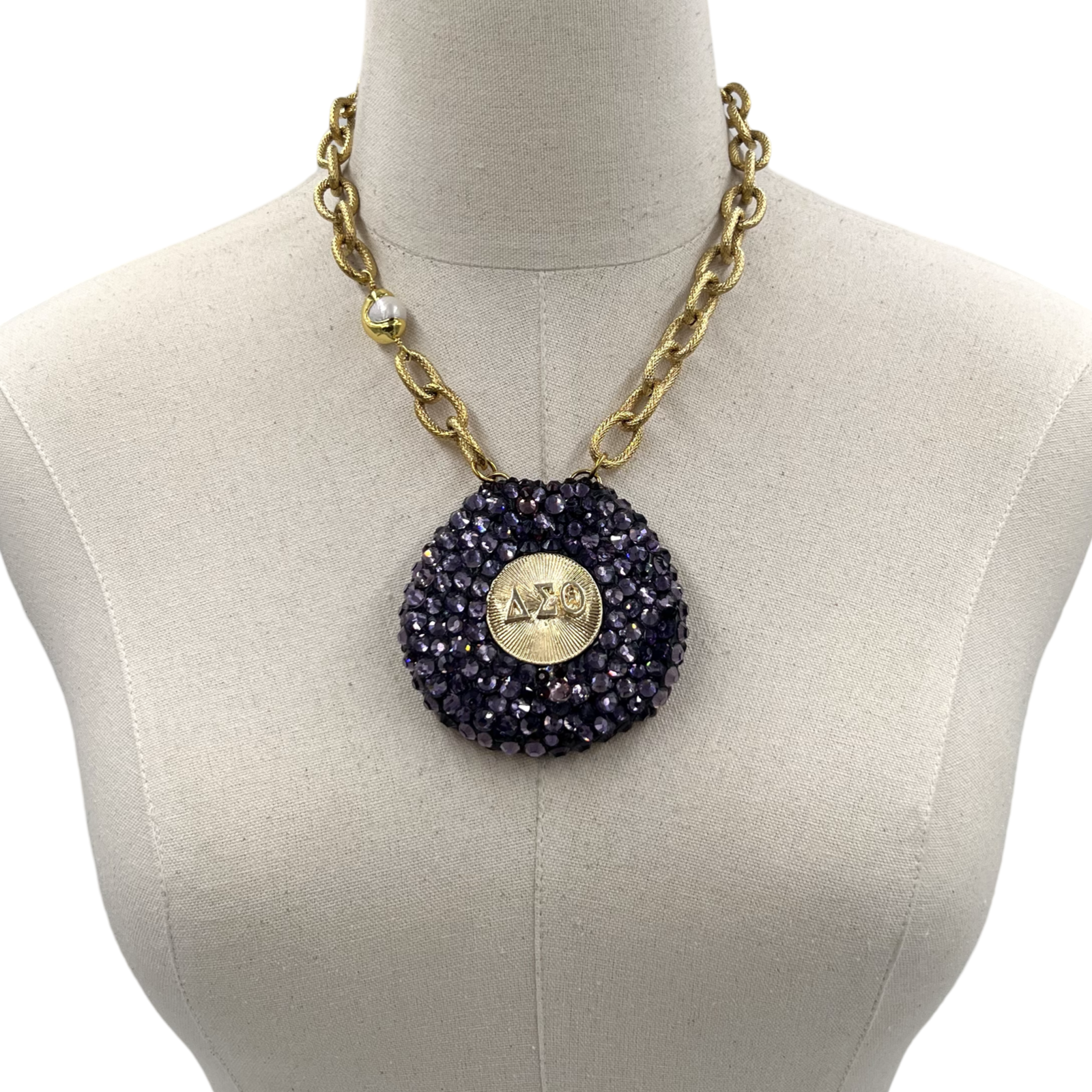 Delta Violet Spark Necklace