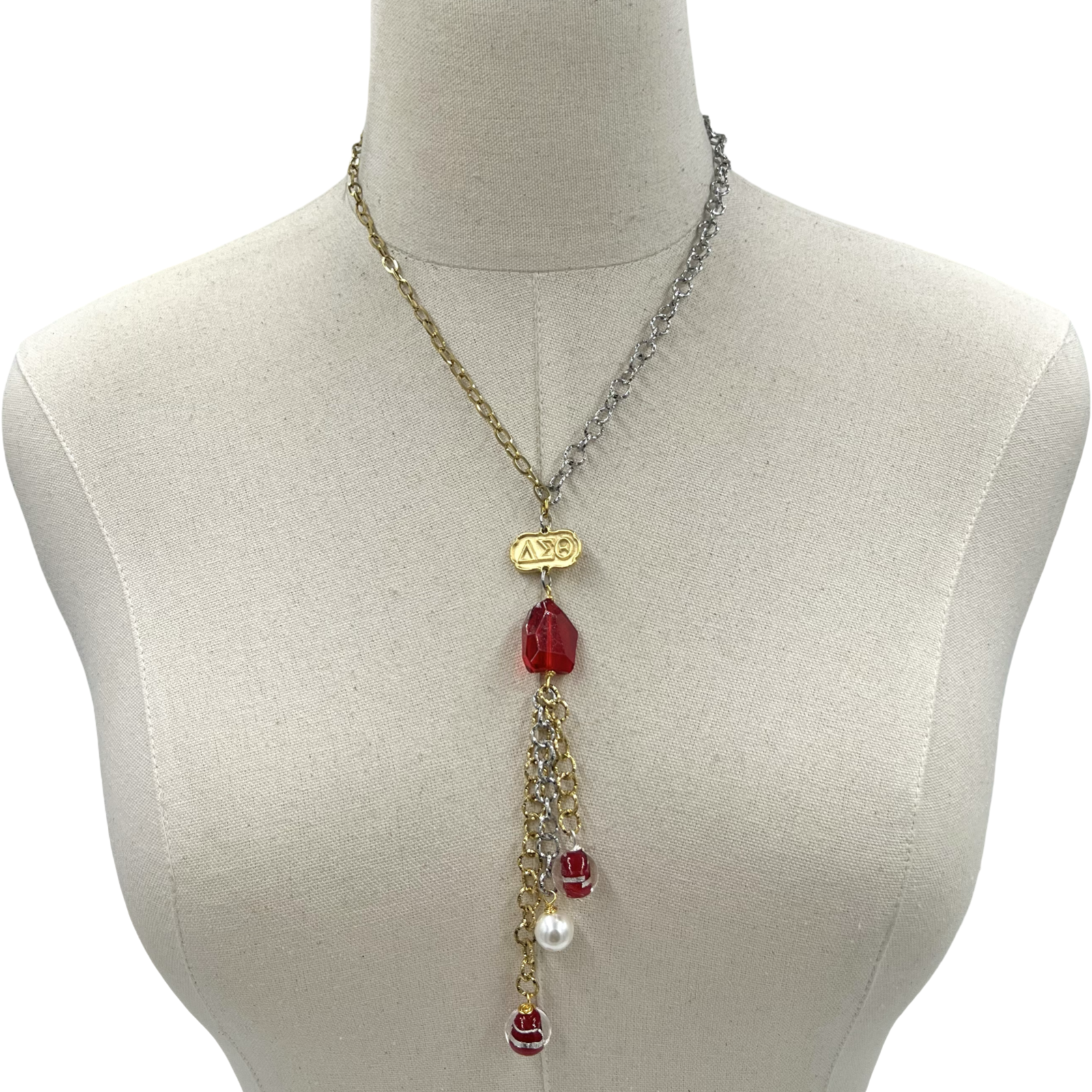 Delta Twin-Tone Necklace