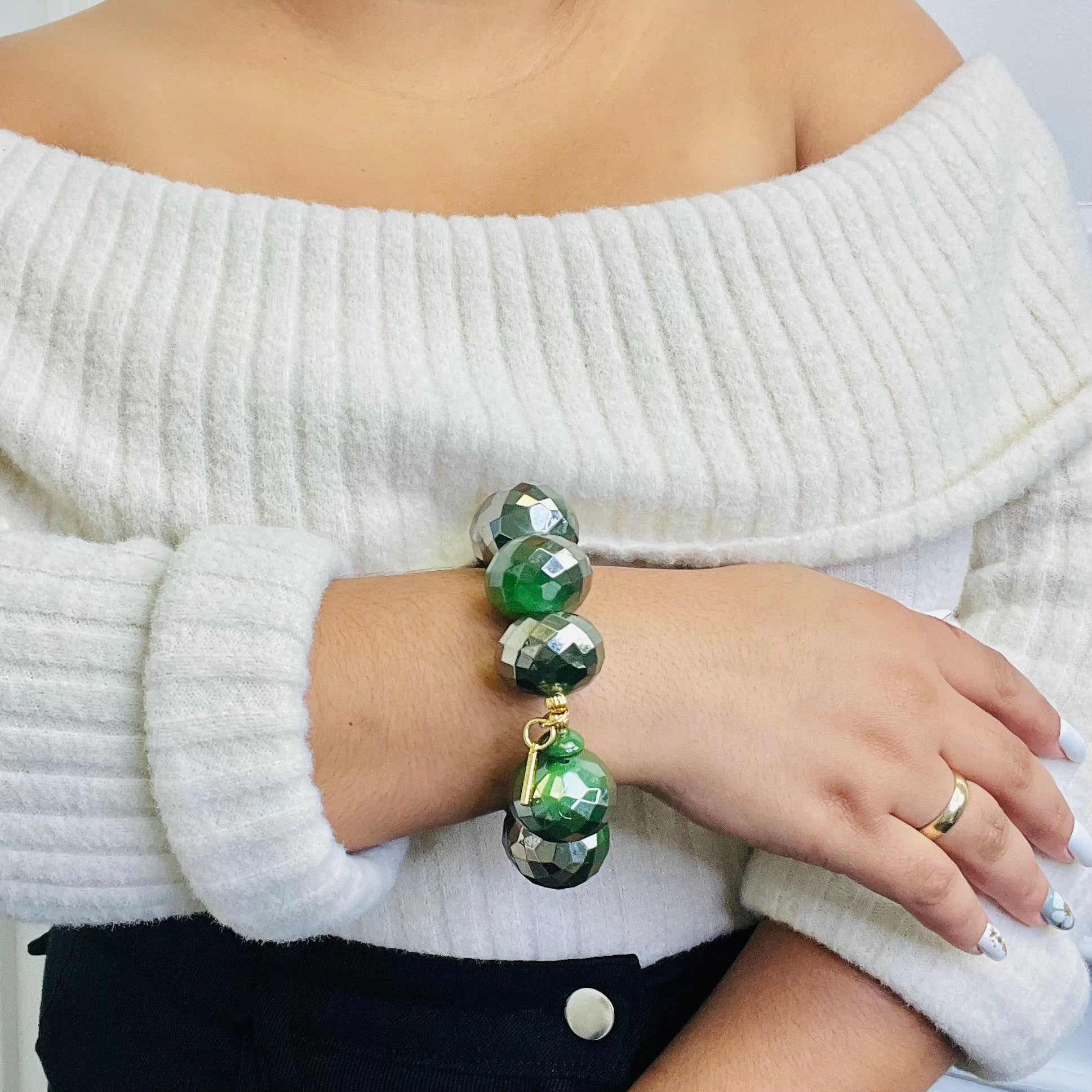 Mint Cream Bracelet