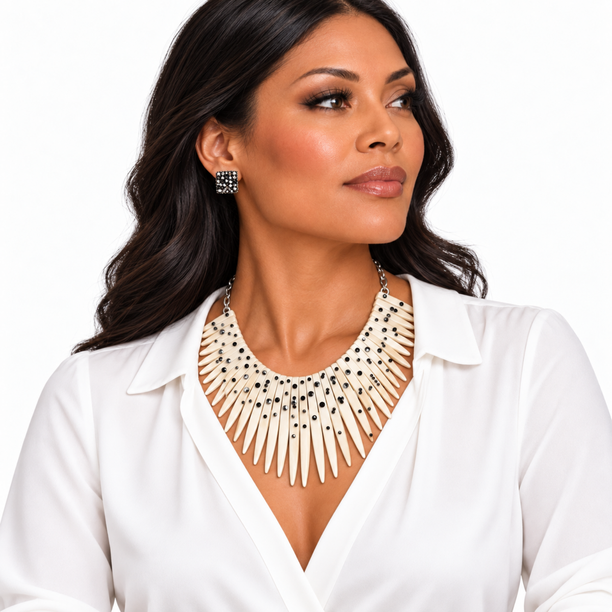 Florence Horn Necklace Set