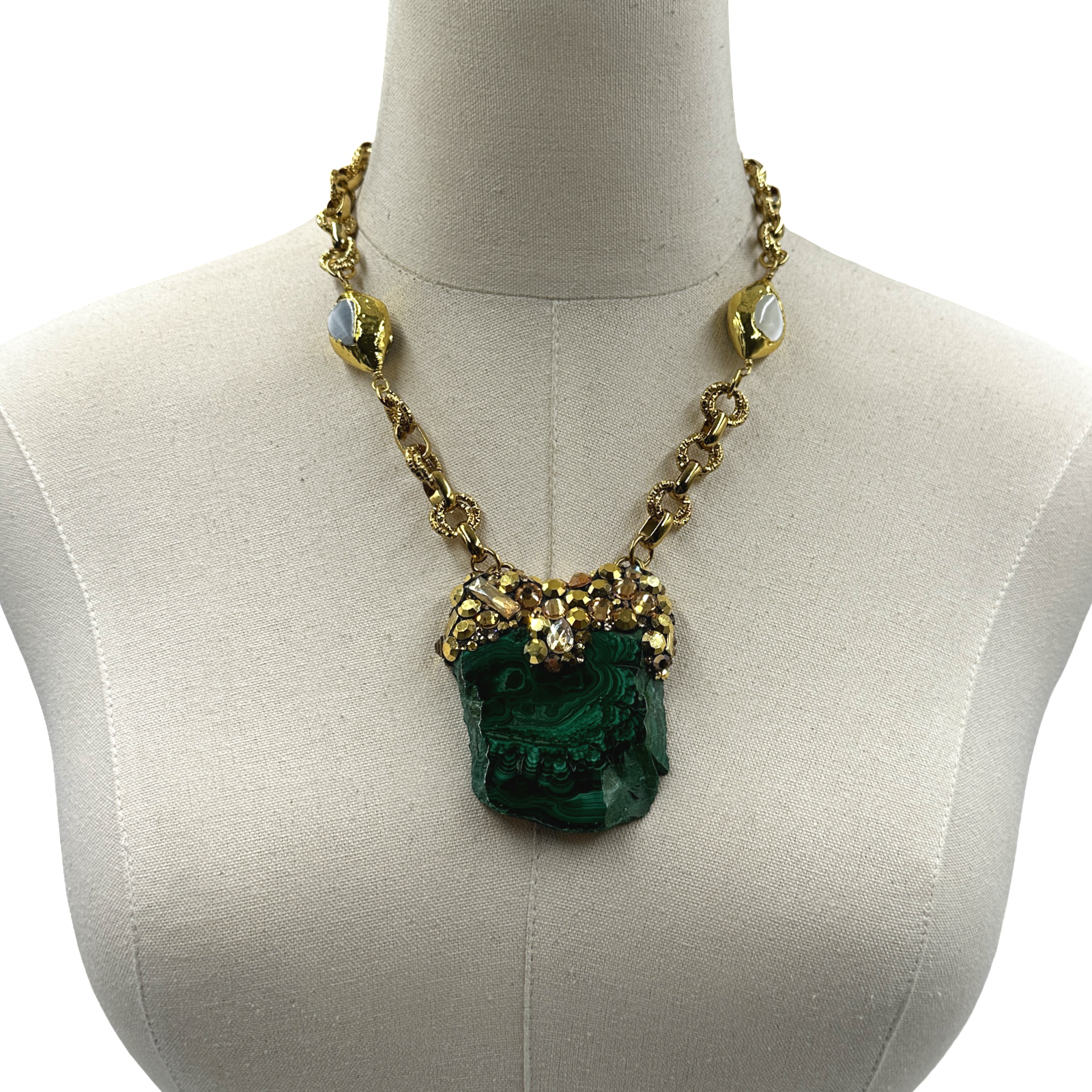 Green Vet Necklace