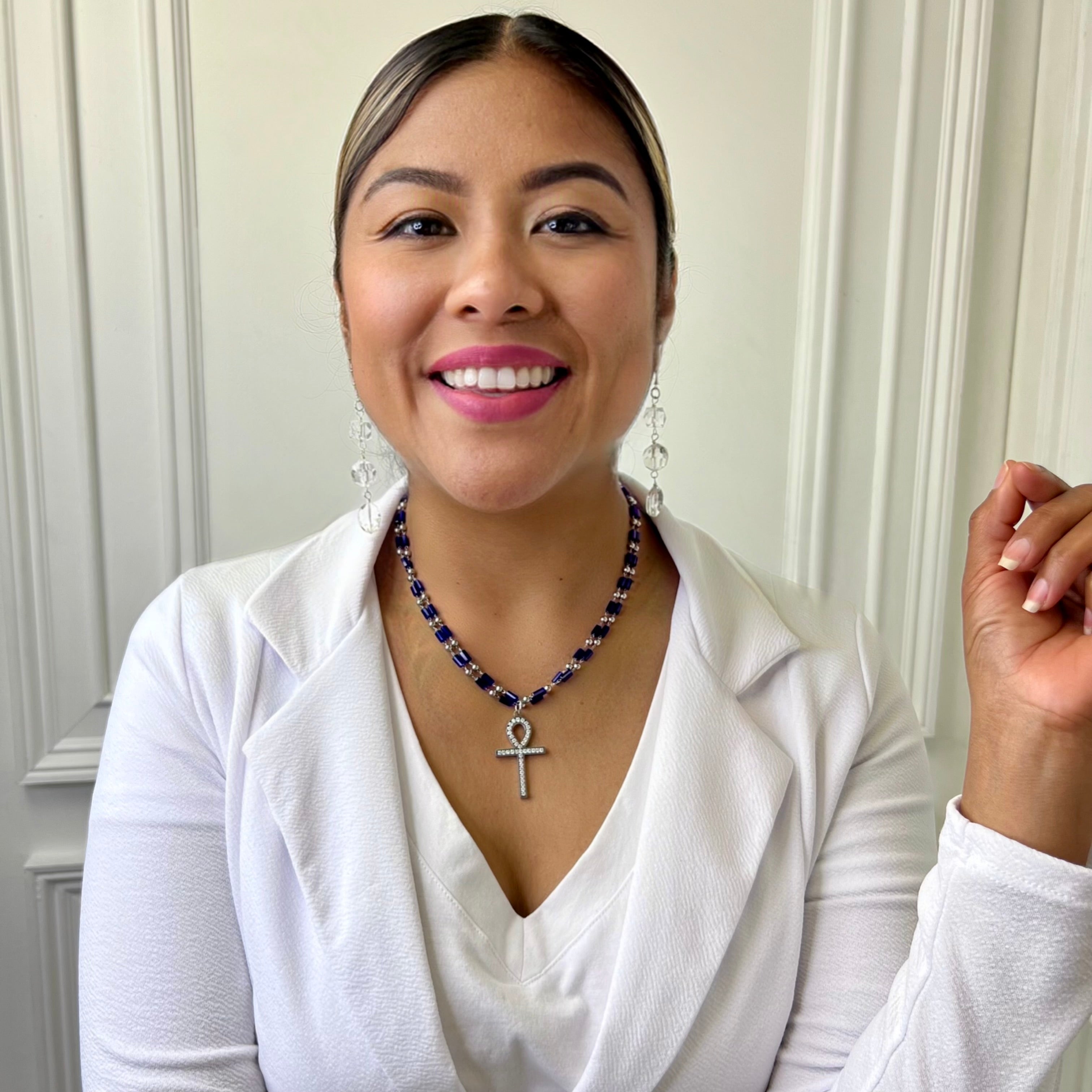 Selem Blue Necklace
