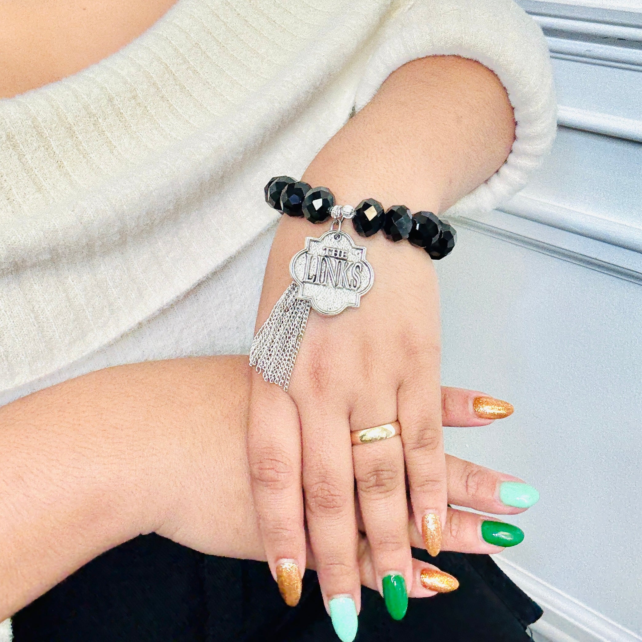 Links Black Casper Bracelet