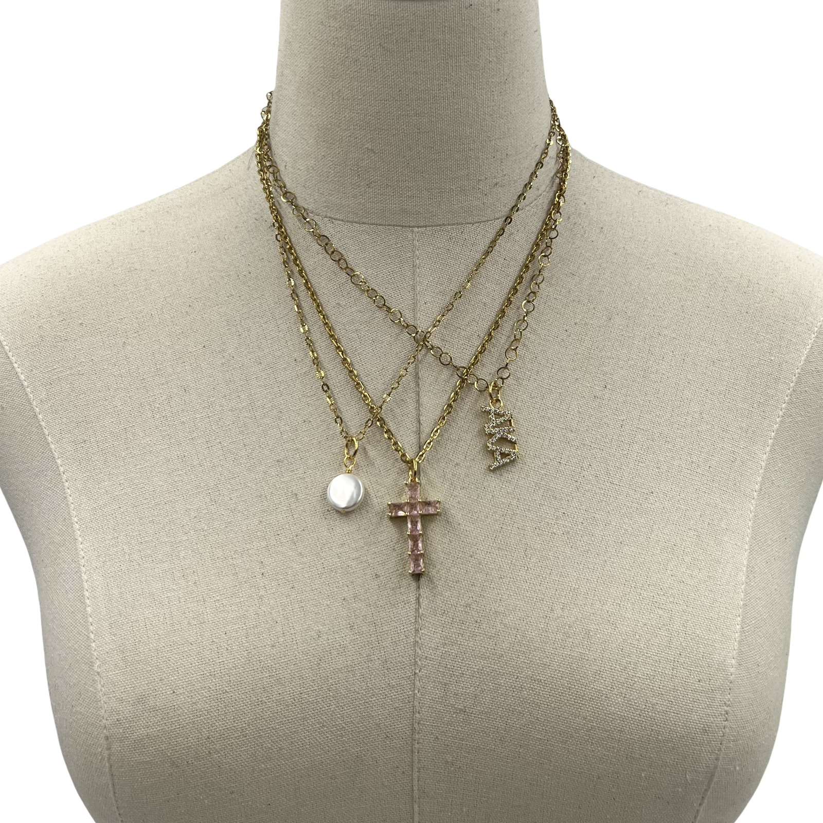 AKA Times Charm Necklace