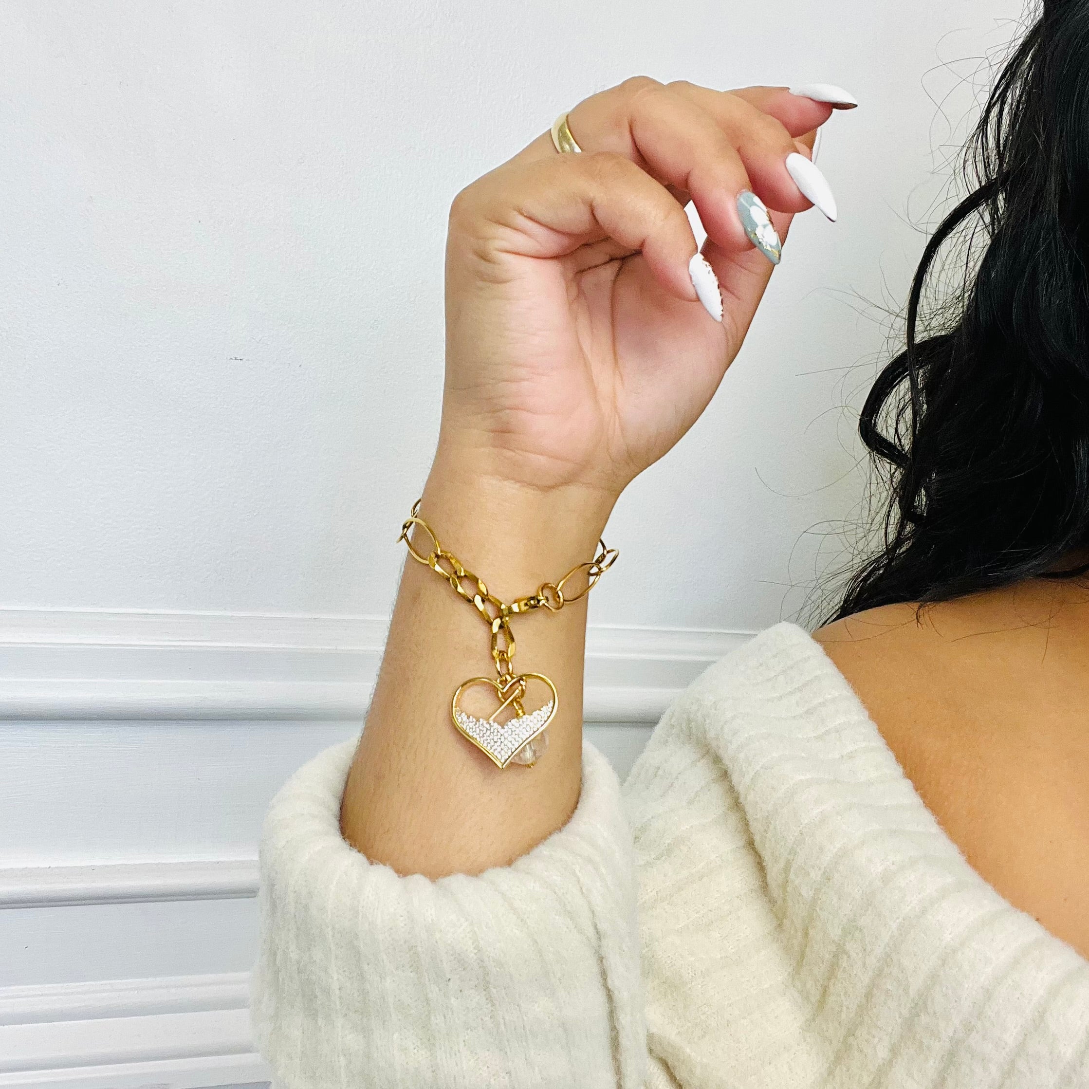 Labor Chain My Heart Bracelet