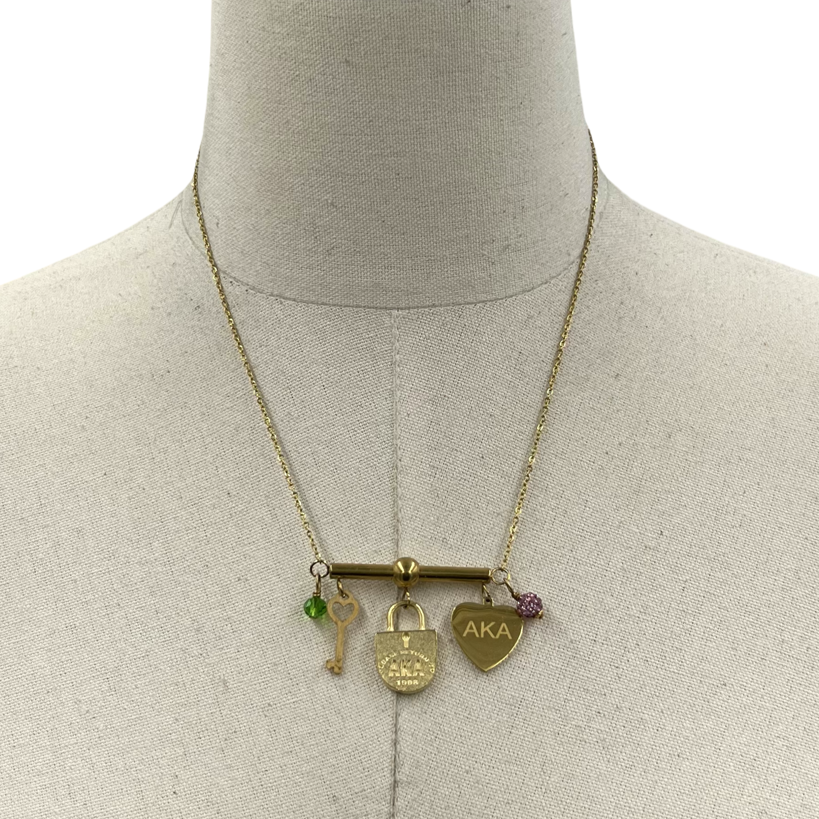 AKA Gold Bar Necklace