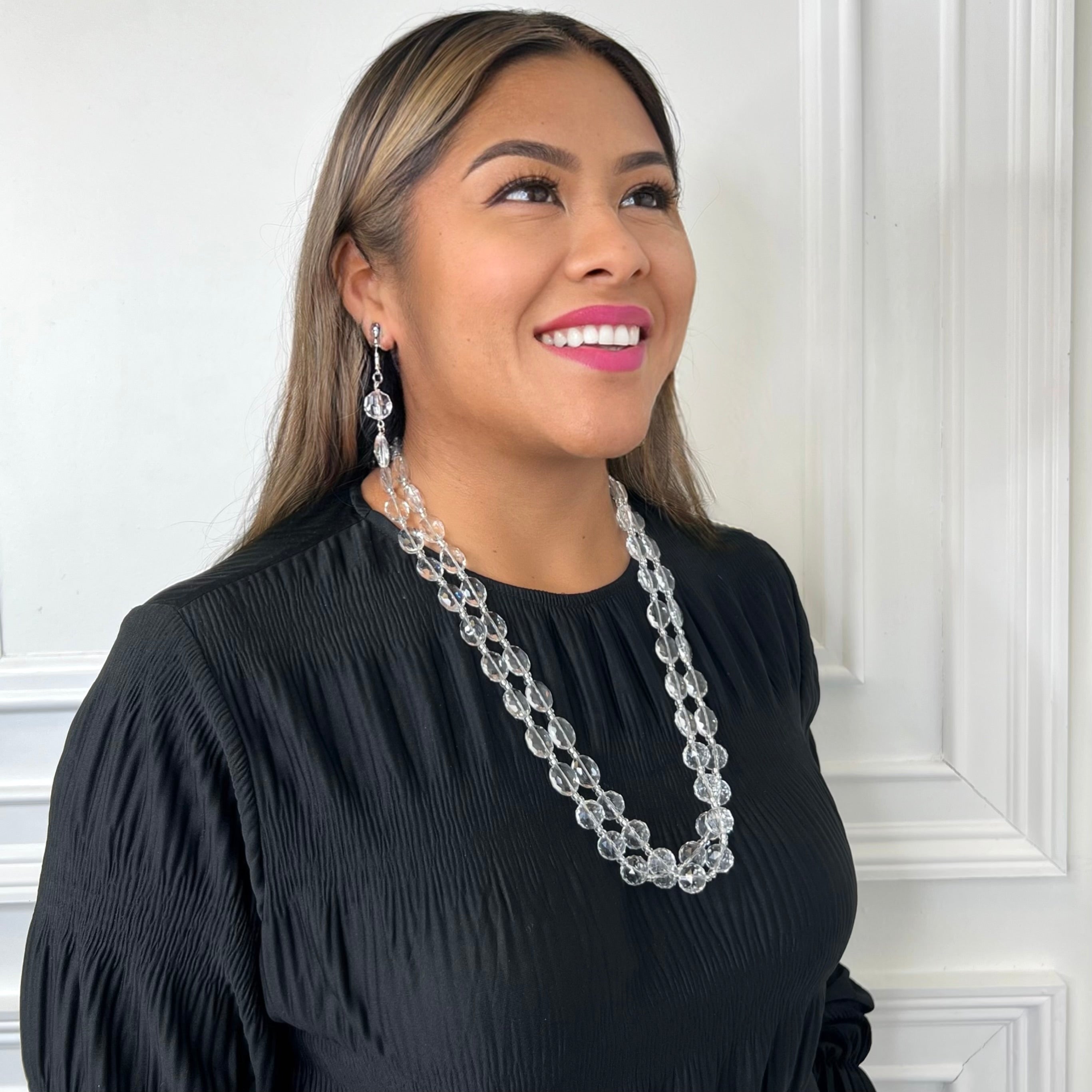 Silvery Glint Necklace