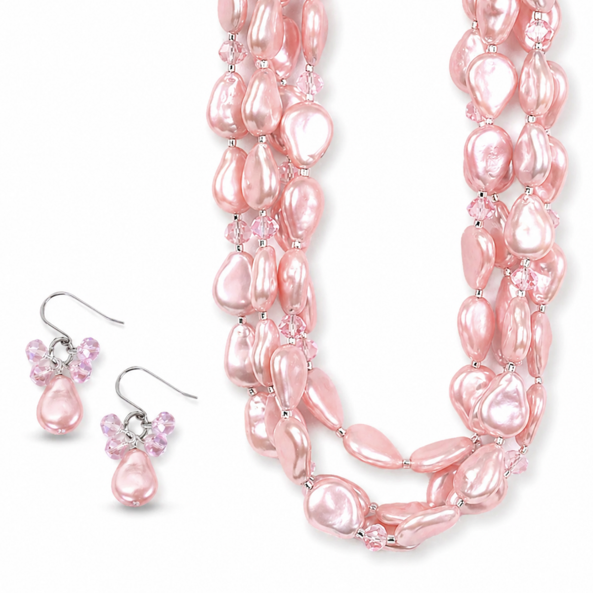 Pink Shallow Necklace