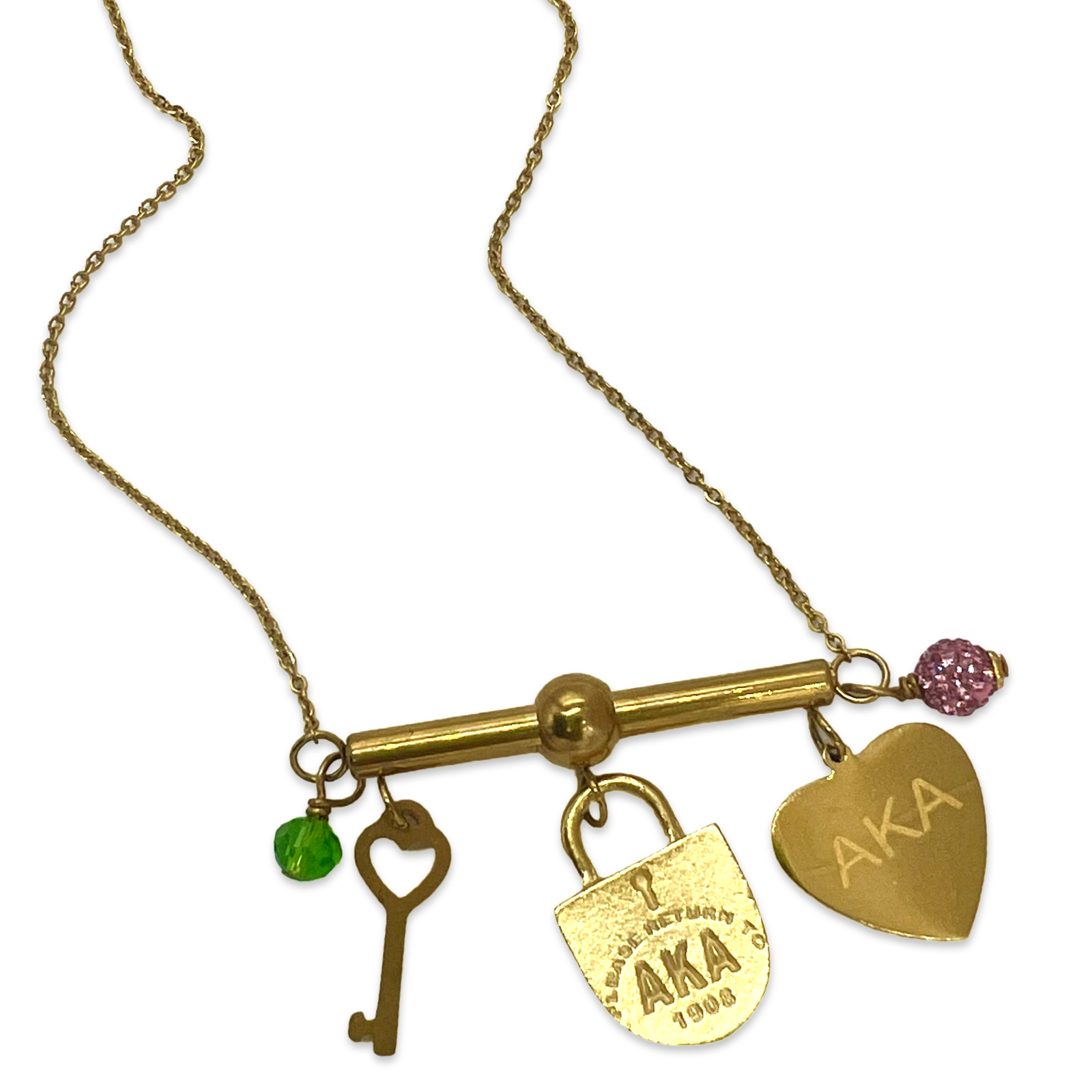 AKA Gold Bar Necklace