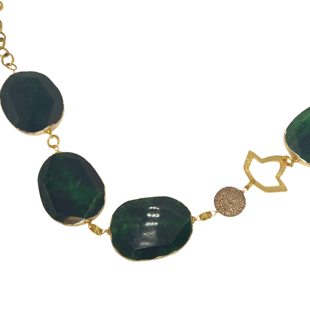 AKA Green Max Necklace AKA NECKLACE Cerese D, Inc.   
