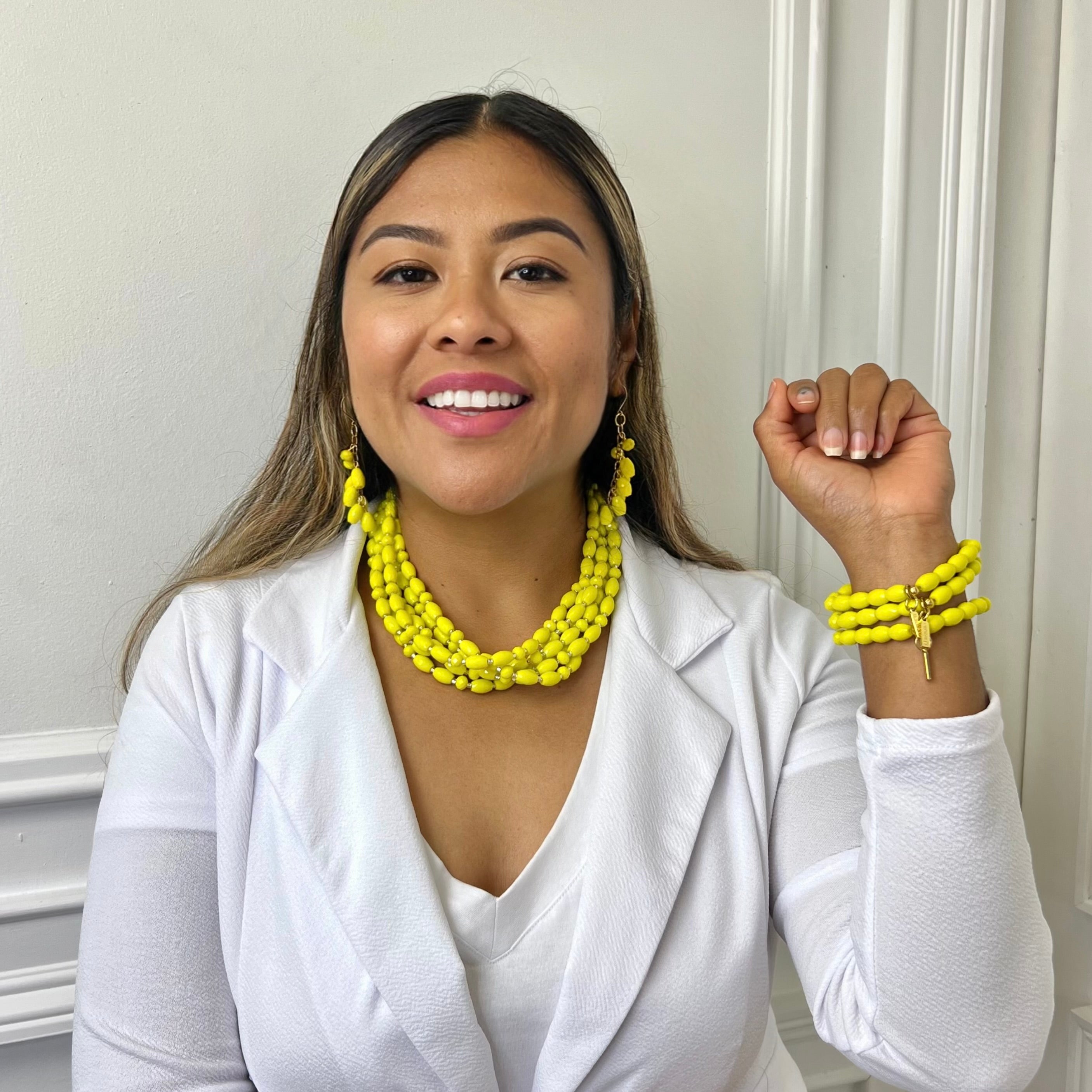 Electric Sunshine Necklace