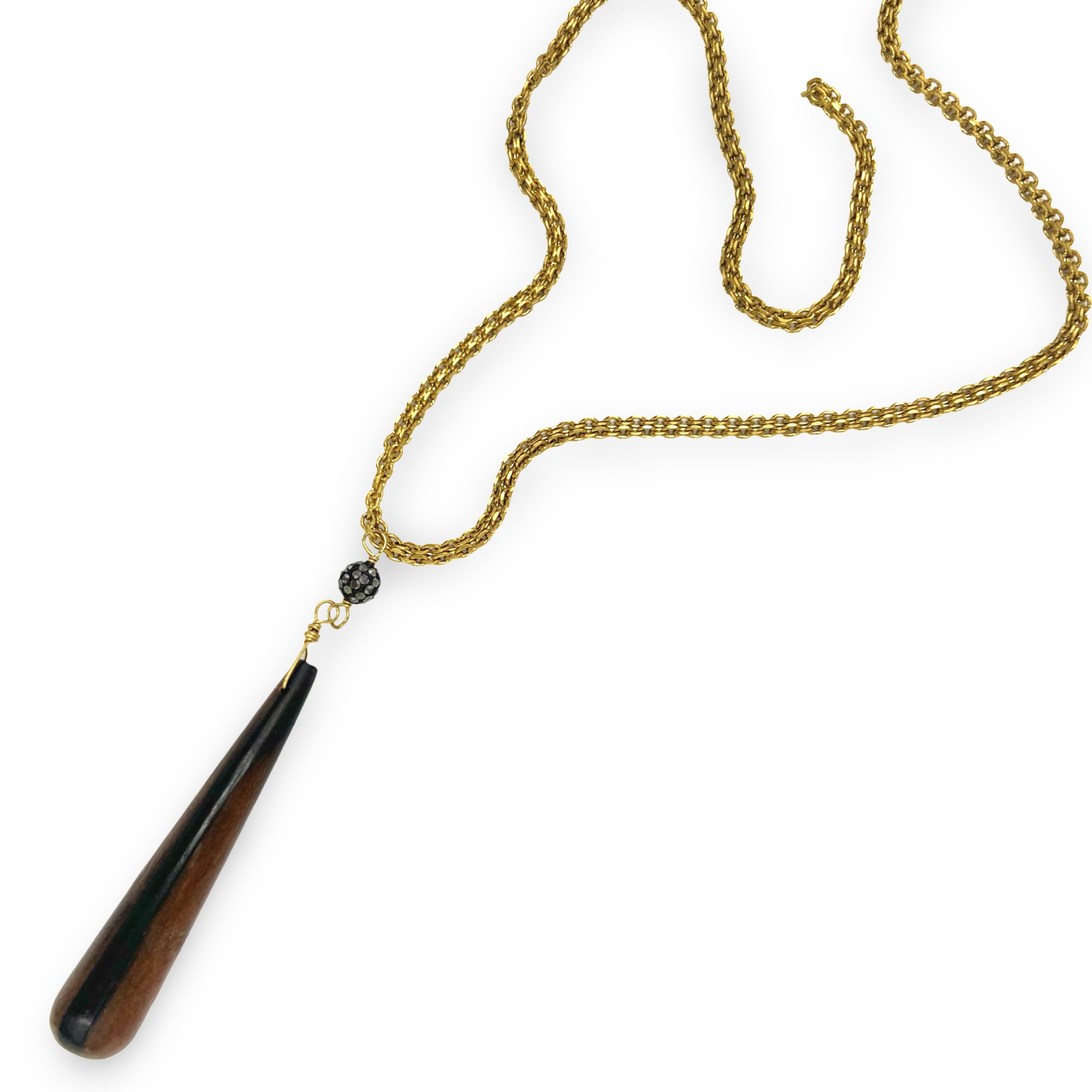 Teak Gold Necklace