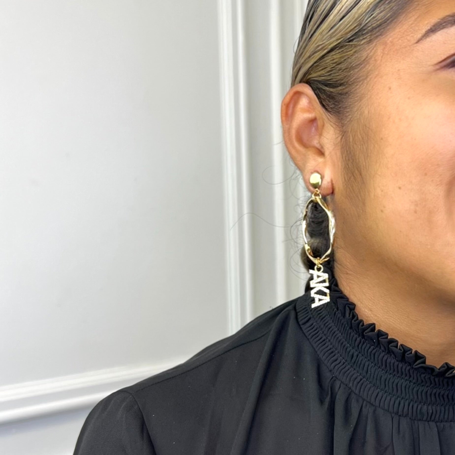 AKA Stunning Hoop Earrings