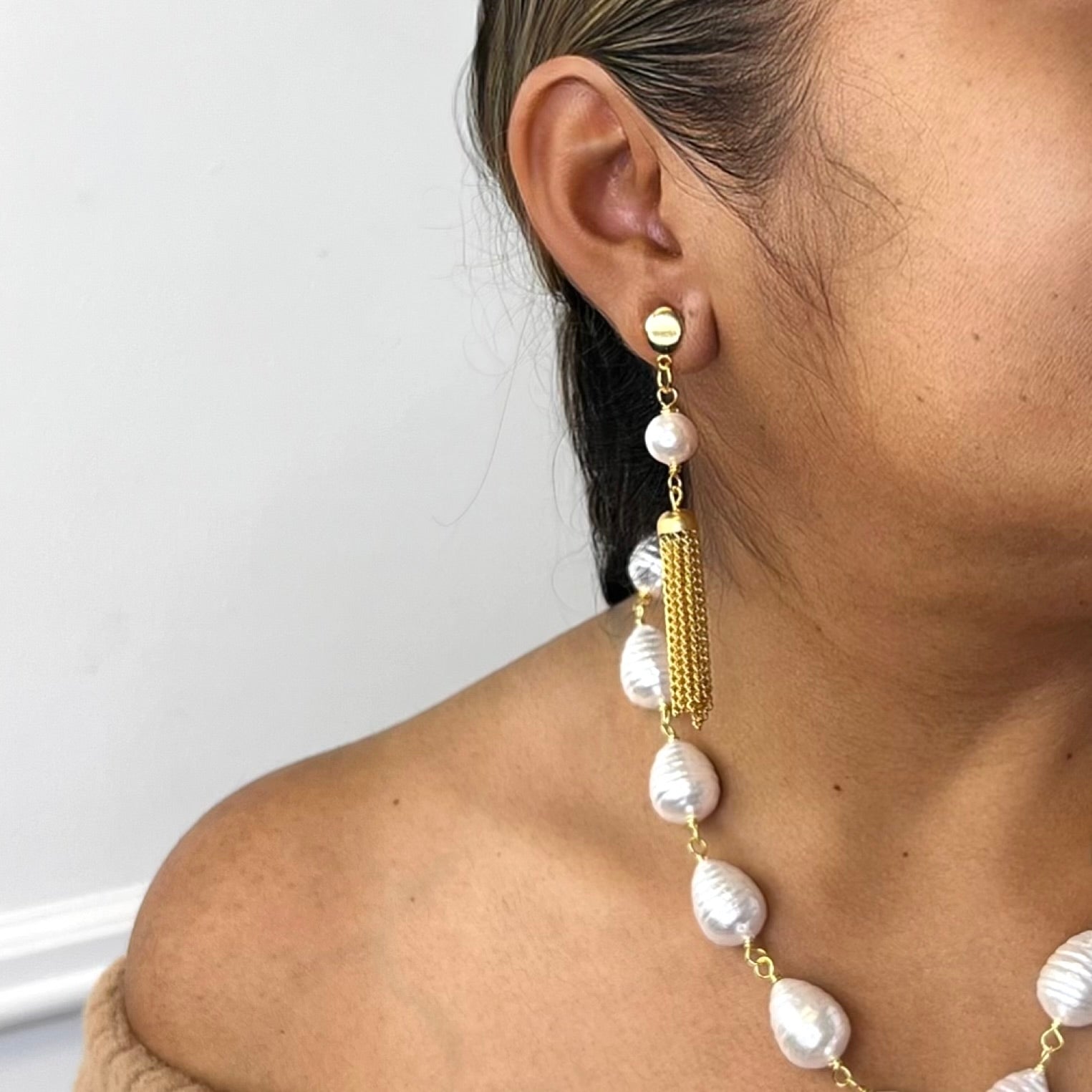 Tides Tassel Earring