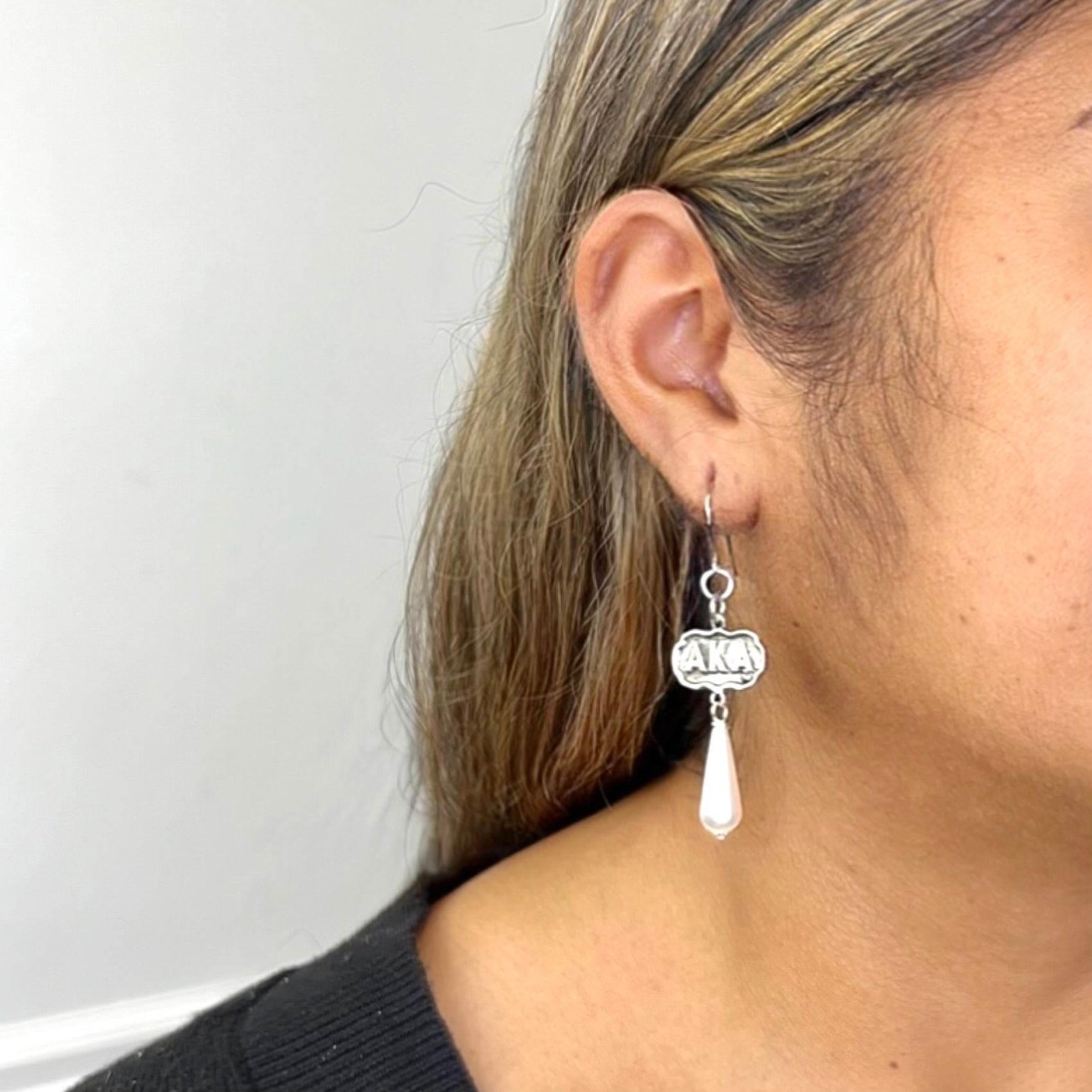 AKA Pearl Strong Earring