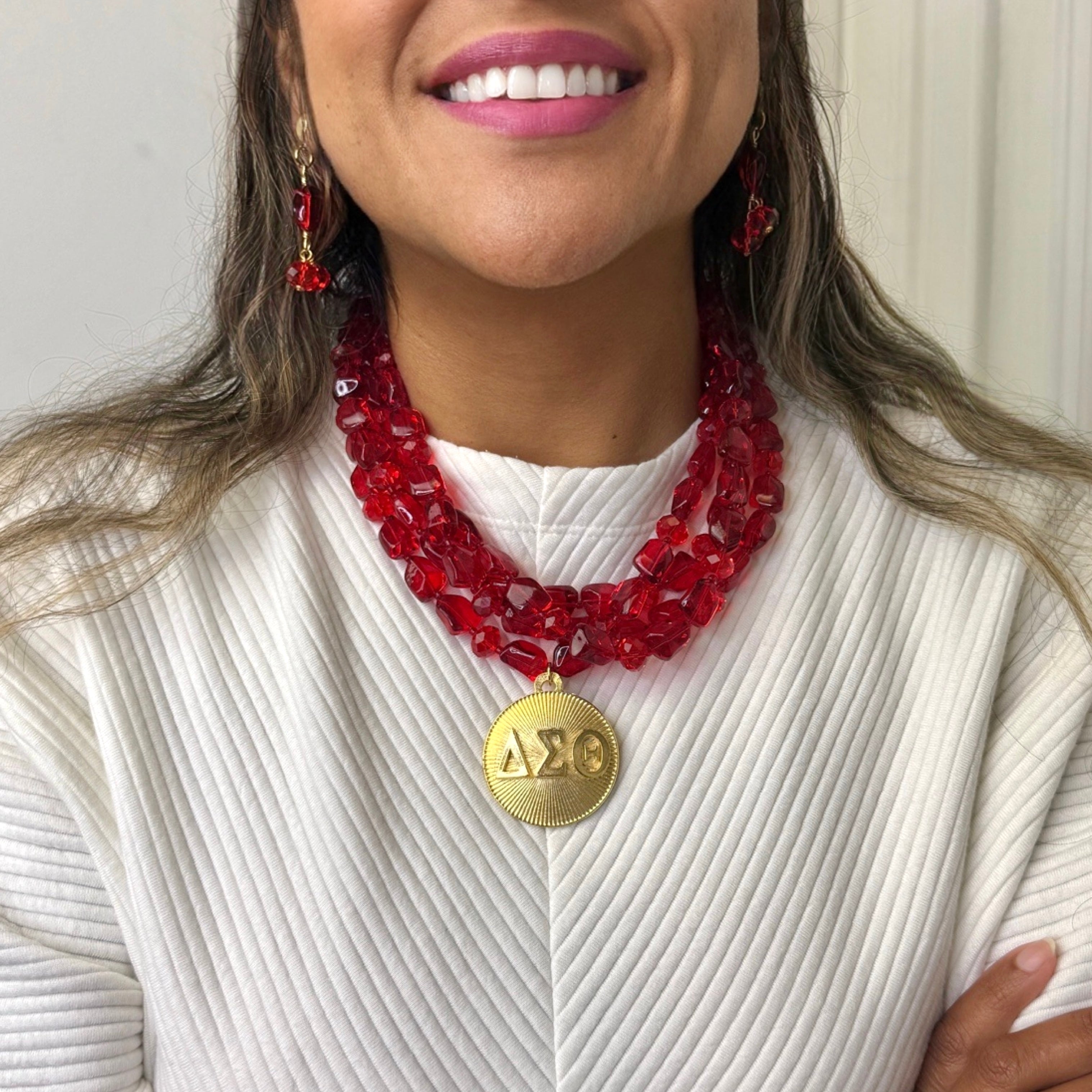 Delta Flaming Necklace